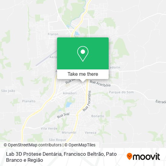 Lab 3D Prótese Dentária map