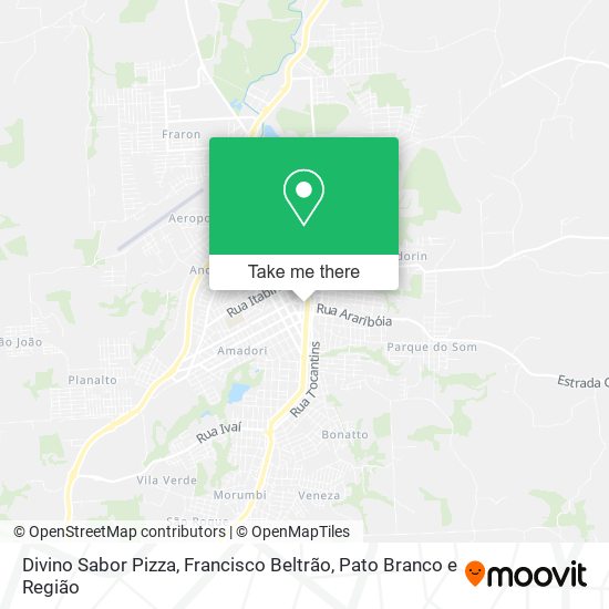 Divino Sabor Pizza map