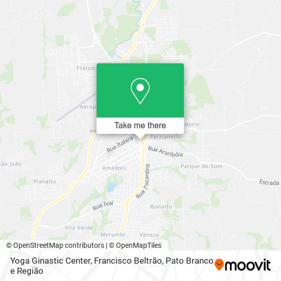 Yoga Ginastic Center map