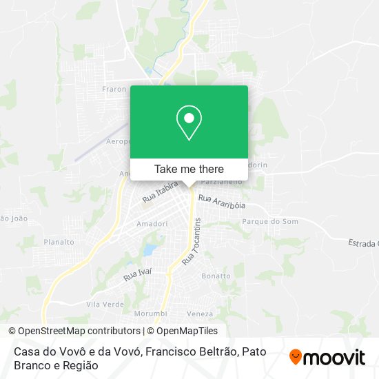 Casa do Vovô e da Vovó map