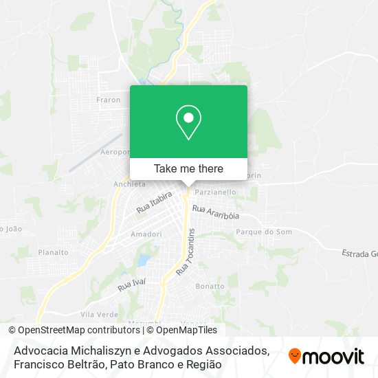 Advocacia Michaliszyn e Advogados Associados map