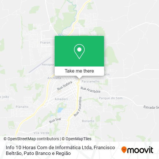 Info 10 Horas Com de Informática Ltda map