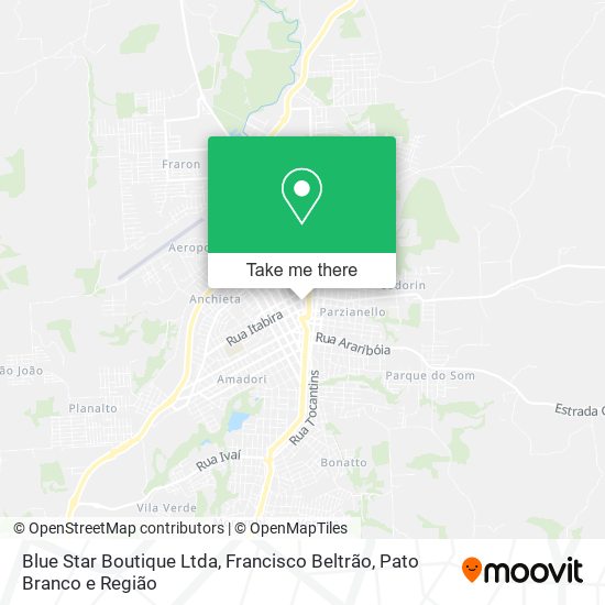 Blue Star Boutique Ltda map