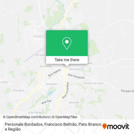 Personale Bordados map