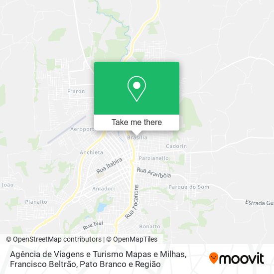Agência de Viagens e Turismo Mapas e Milhas map