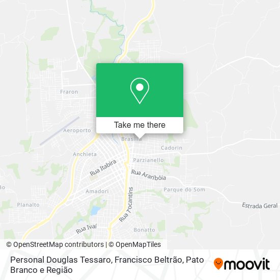 Personal Douglas Tessaro map