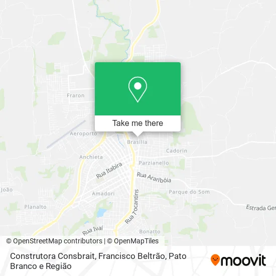 Construtora Consbrait map