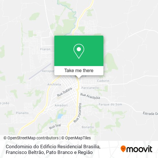 Condominio do Edificio Residencial Brasilia map