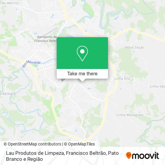 Lau Produtos de Limpeza map