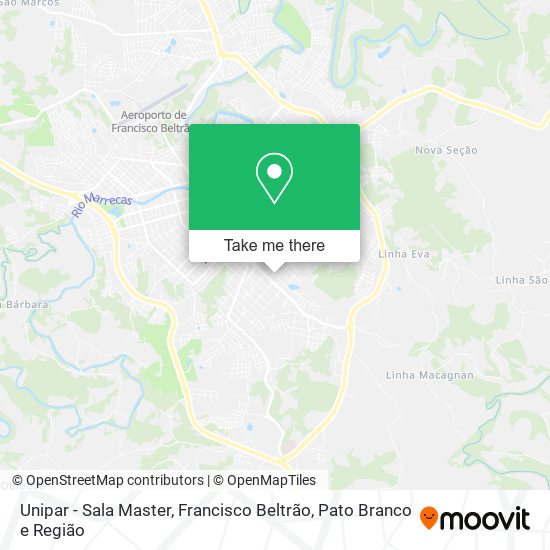 Unipar - Sala Master map