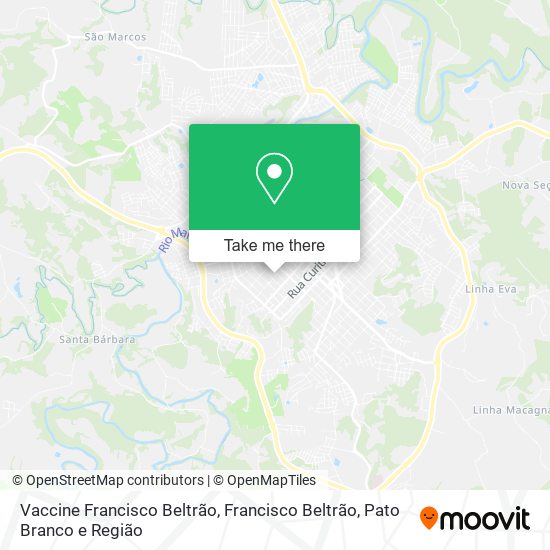 Mapa Vaccine Francisco Beltrão