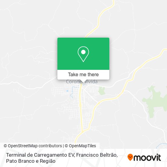 Terminal de Carregamento EV map