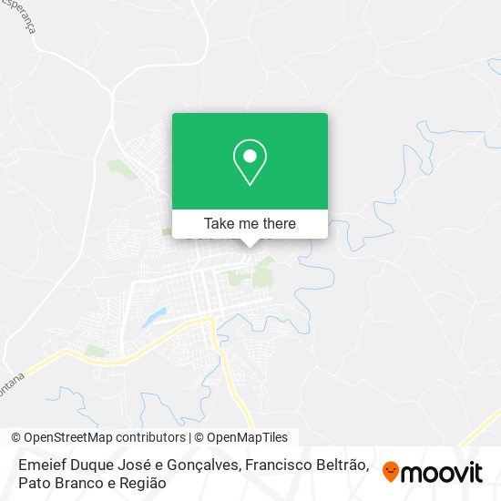 Emeief Duque José e Gonçalves map