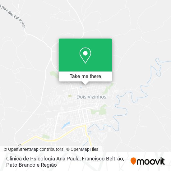Clinica de Psicologia Ana Paula map