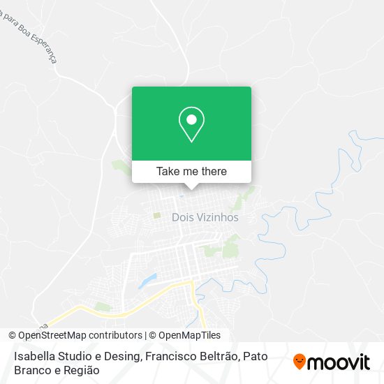 Isabella Studio e Desing map