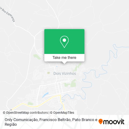 Only Comunicação map