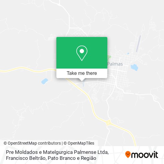 Pre Moldados e Matelgurgica Palmense Ltda map