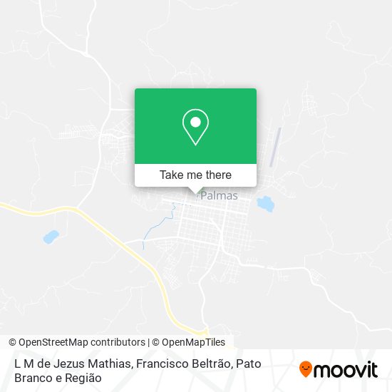L M de Jezus Mathias map