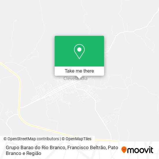 Grupo Barao do Rio Branco map