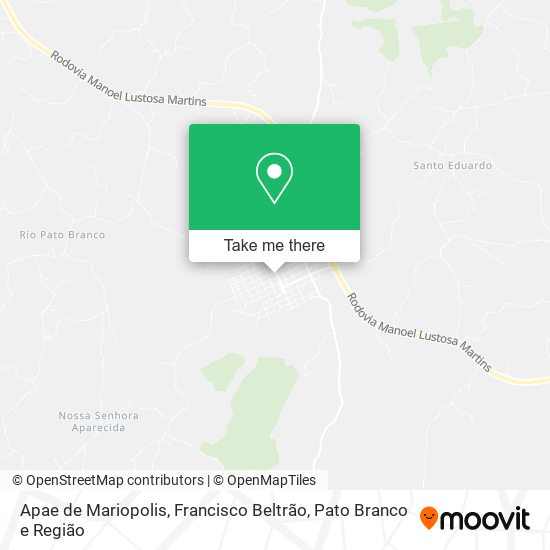 Apae de Mariopolis map