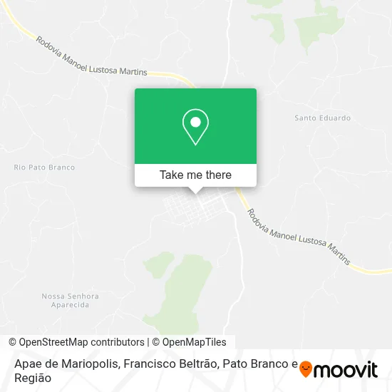 Apae de Mariopolis map