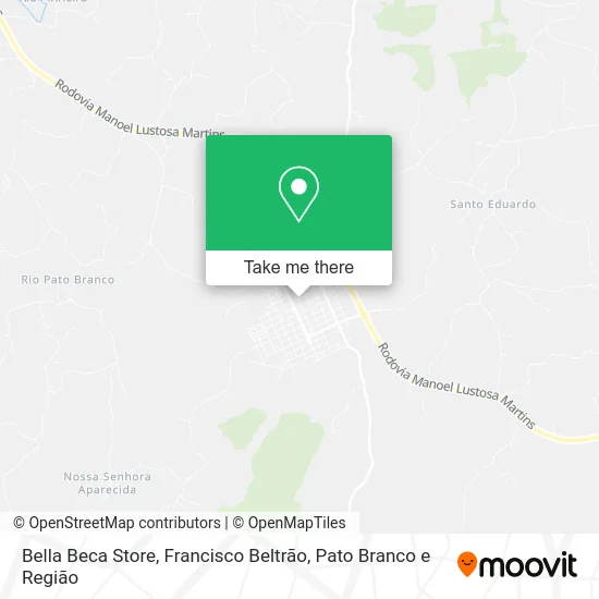 Bella Beca Store map