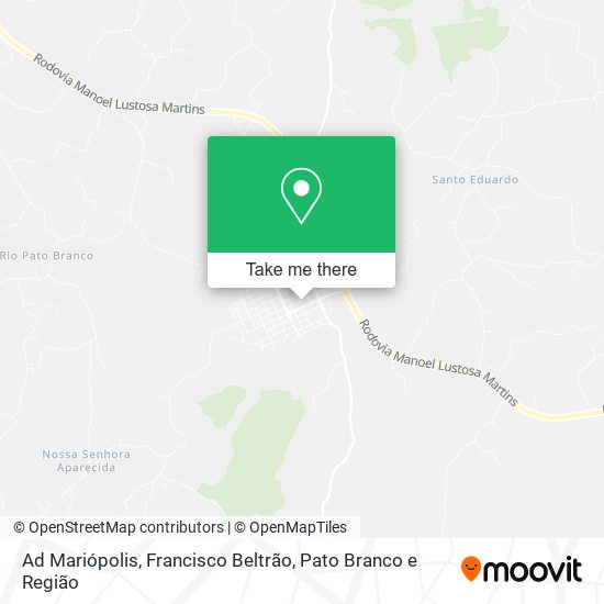 Ad Mariópolis map