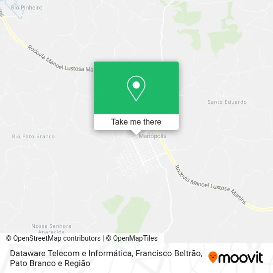 Dataware Telecom e Informática map