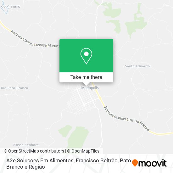 A2e Solucoes Em Alimentos map