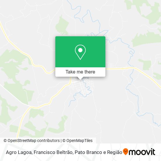 Mapa Agro Lagoa