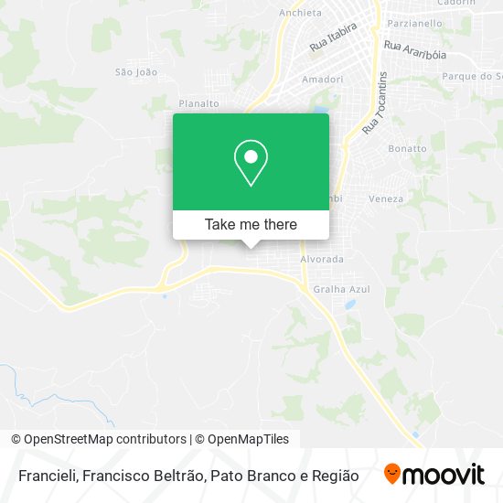 Francieli map