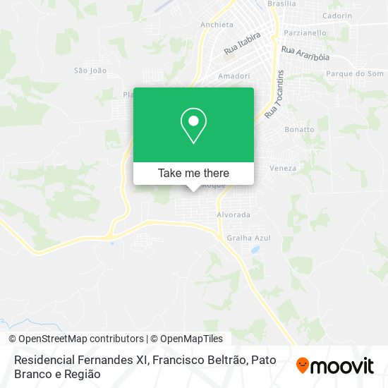 Residencial Fernandes XI map