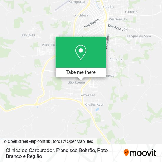 Clinica do Carburador map