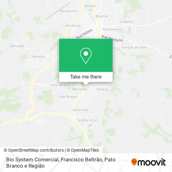 Bio System Comercial map