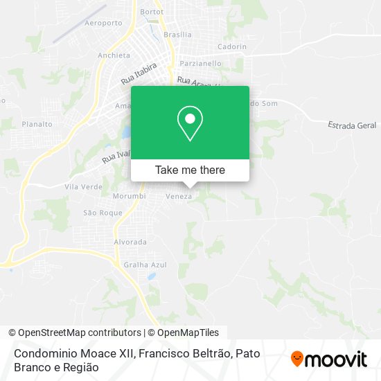 Condominio Moace XII map