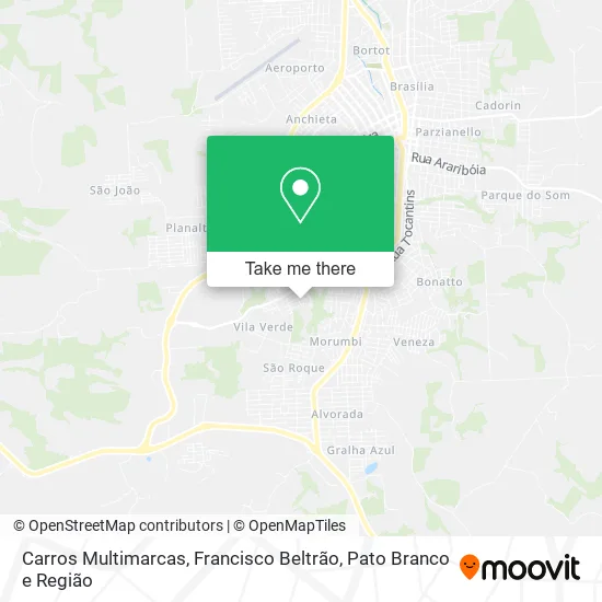 Carros Multimarcas map