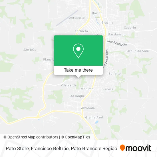 Pato Store map