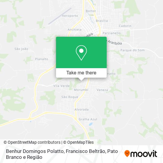 Benhur Domingos Polatto map