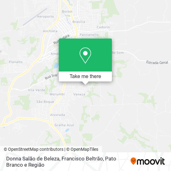 Donna Salão de Beleza map