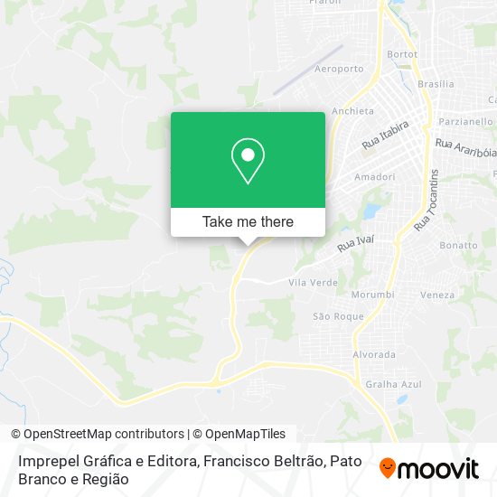 Imprepel Gráfica e Editora map