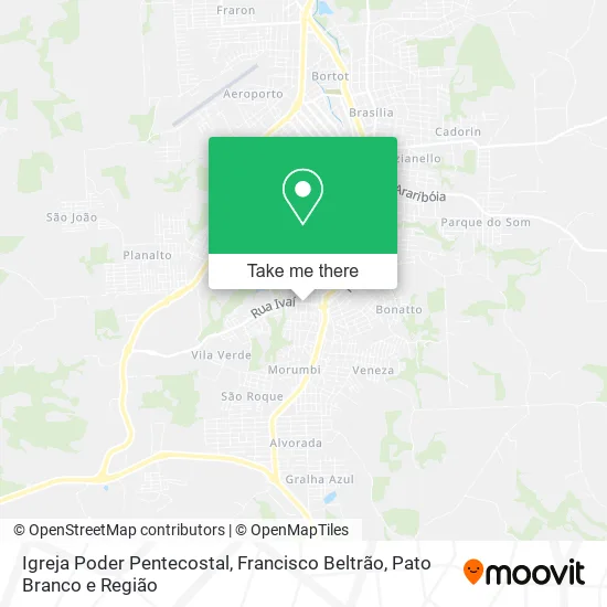 Igreja Poder Pentecostal map