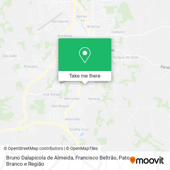 Bruno Dalapicola de Almeida map