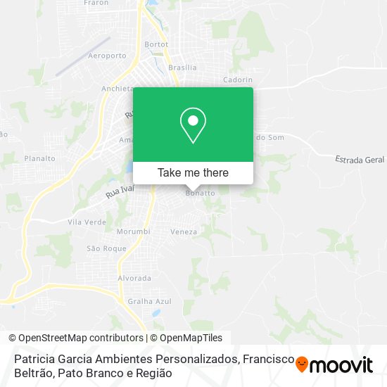 Patricia Garcia Ambientes Personalizados map