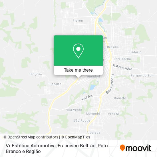 Vr Estética Automotiva map