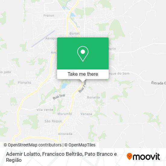 Ademir Lolatto map