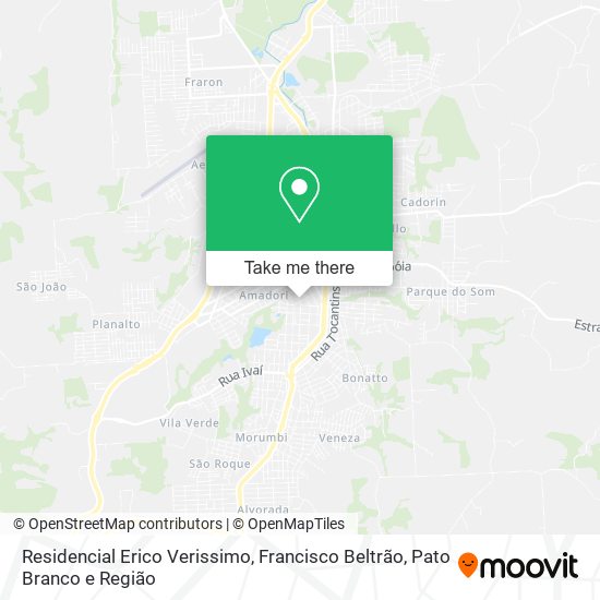 Residencial Erico Verissimo map