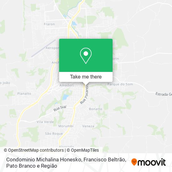 Condominio Michalina Honesko map