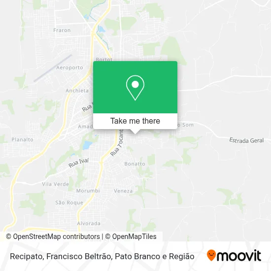 Recipato map