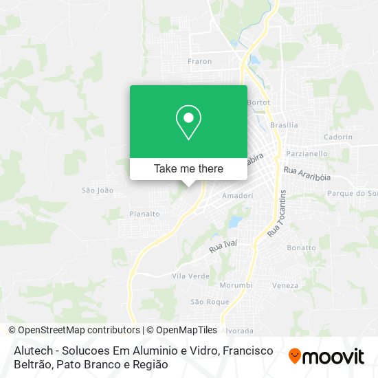 Alutech - Solucoes Em Aluminio e Vidro map