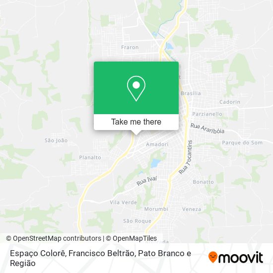 Espaço Colorê map
